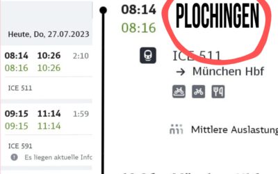 Plochingen muss IC-Halt bleiben!