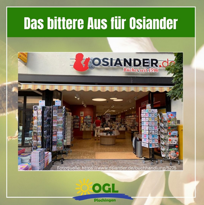 Das bittere Aus für Osiander