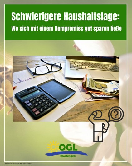 Schwierigere Haushaltslage: Wo sich mit einem Kompromiss gut sparen ließe