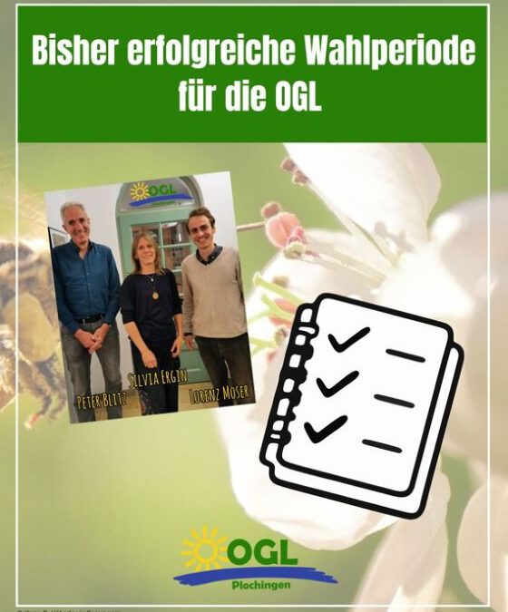 Bisher erfolgreiche Wahlperiode für die OGL 