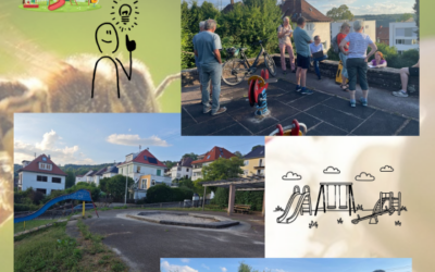 Spielplatz mit Zukunft – Ideen vor Ort gesammelt