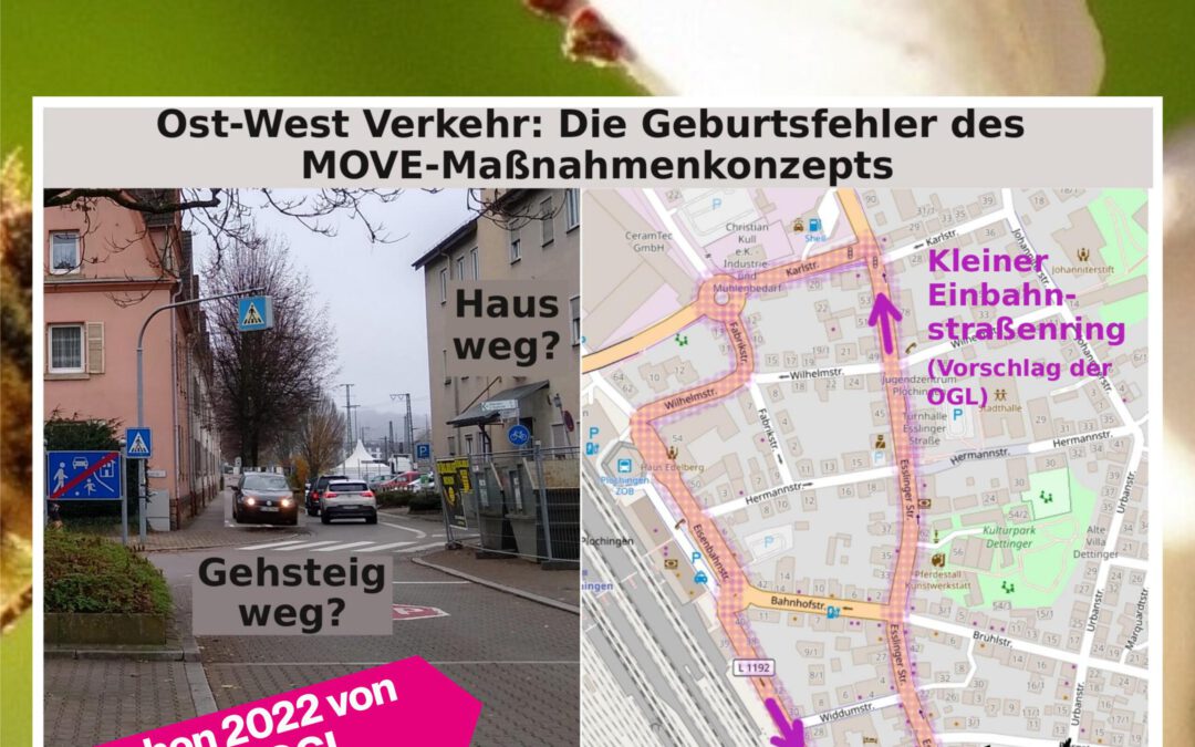 Esslinger und Eisebahnstraße als Einbahnstraßen: Funktioniert!